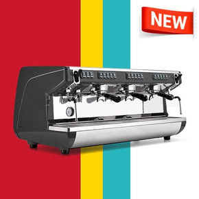 Nuova Simonelli Appia Life 3 Group Volumetric Black Espresso Machine