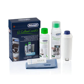 De'Longhi DLSC306 Coffee Care Kit with Water Filter, EcoDecalk, Multiclean