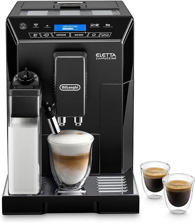 De’Longhi Eletta Fully Automatic Bean to Cup Coffee Machine Cappuccino and Espresso Maker ECAM 44660B 2 liters Black