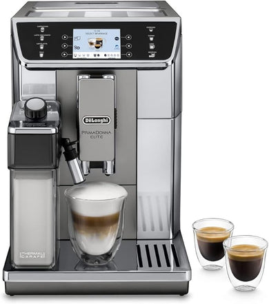 De’longhi Primadonna Elite Fully Automatic Coffee Machine ECAM650.55.MS, Silver
