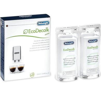 Delonghi Pack of 2 Mini EcoDecalk Descaler 2x100 ml 5513296011, AS00006358