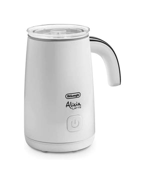 De'Longhi EMF 2.W Alicia Latte Milk Frother, White - 100-250 ml Capacity, Automatic Shutdown