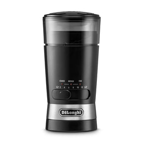 De'Longhi KG210 Electric Coffee & Spices Grinder Mill, 12 Cups Capacity, Black with Stainless Steel Blade